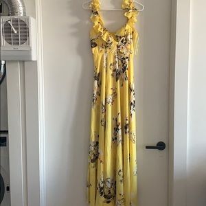 Floral maxi dress